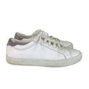 To Boot‎ New York Sierra White Leather Sneakers Low Top Men's Size 8.5